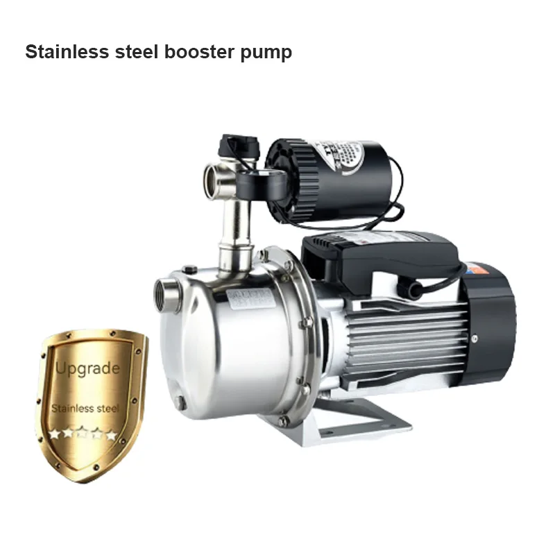 

220V 370W 550W 304 Stainless Steel Booster Pump Automatic Frequency Conversion Tap Water Pipeline High Pressure Solar Water