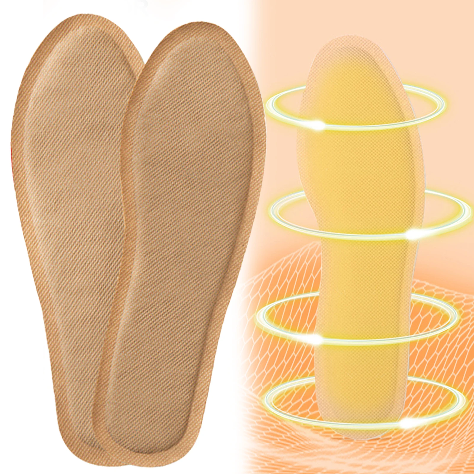 

10 Pairs Insole Foot Warmers Continuous Heat Heated Insoles Warmers Air Activated Warmers for Hunting and Outdoor Sports