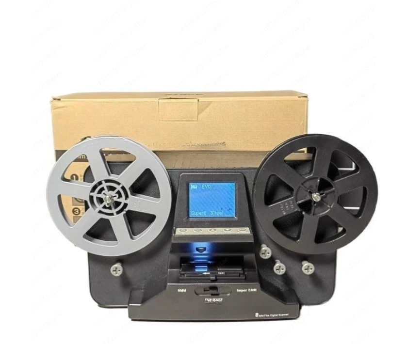 

Портативный обычный канистра для чтения микропленки 8 мм супер8 мм, пленка на цифровую