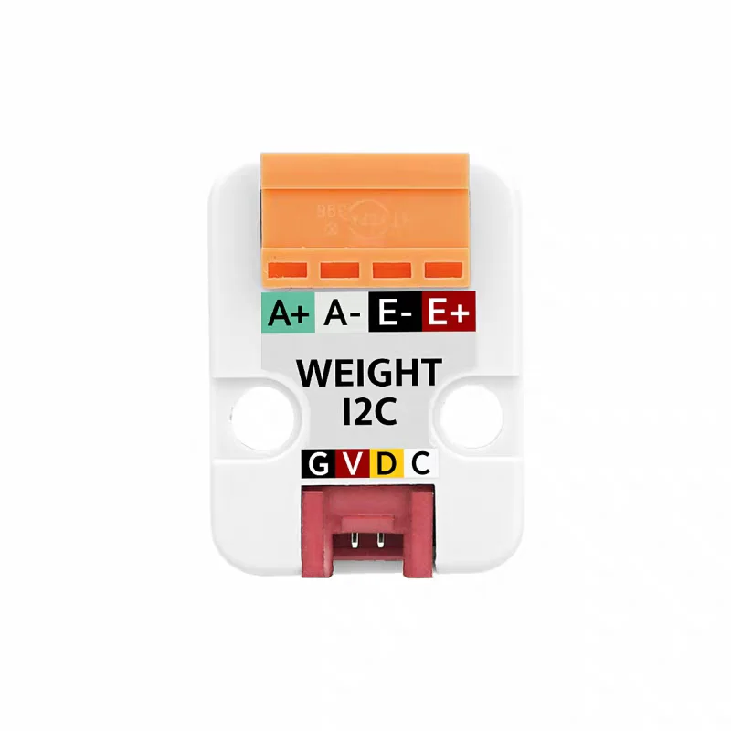 Official M5Stack Weight I2C Weighing Acquisition Transmitter Unit with Built-in HX711 Weight Sensor