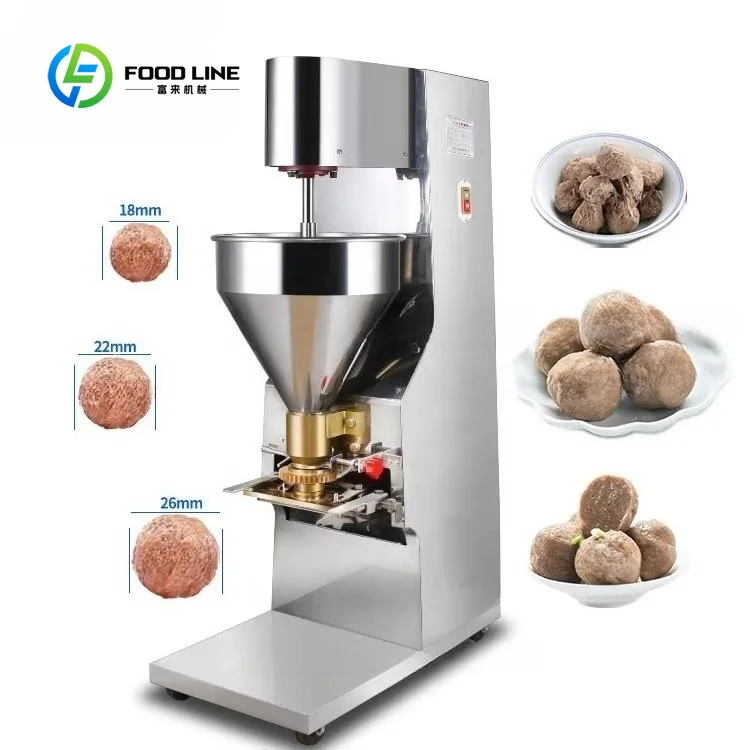 Automatic Electric Meatball Maker Machine Commercial Meatball Extruder Machine Meat Product Mini Meatball Making Machines