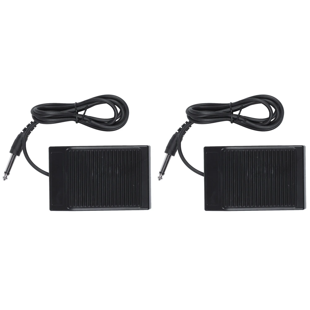 ABKP-2X Foot Switch Pedal For Power Supply Black Tattoo Machine Accessory Feet Tools