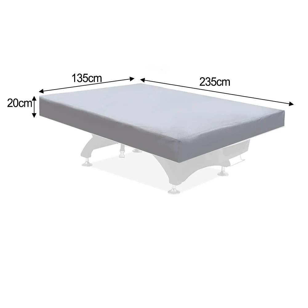For Pool Table Protection Billiard Table Cover All Weather Protection Waterproof Billiard Cover Elastic Material