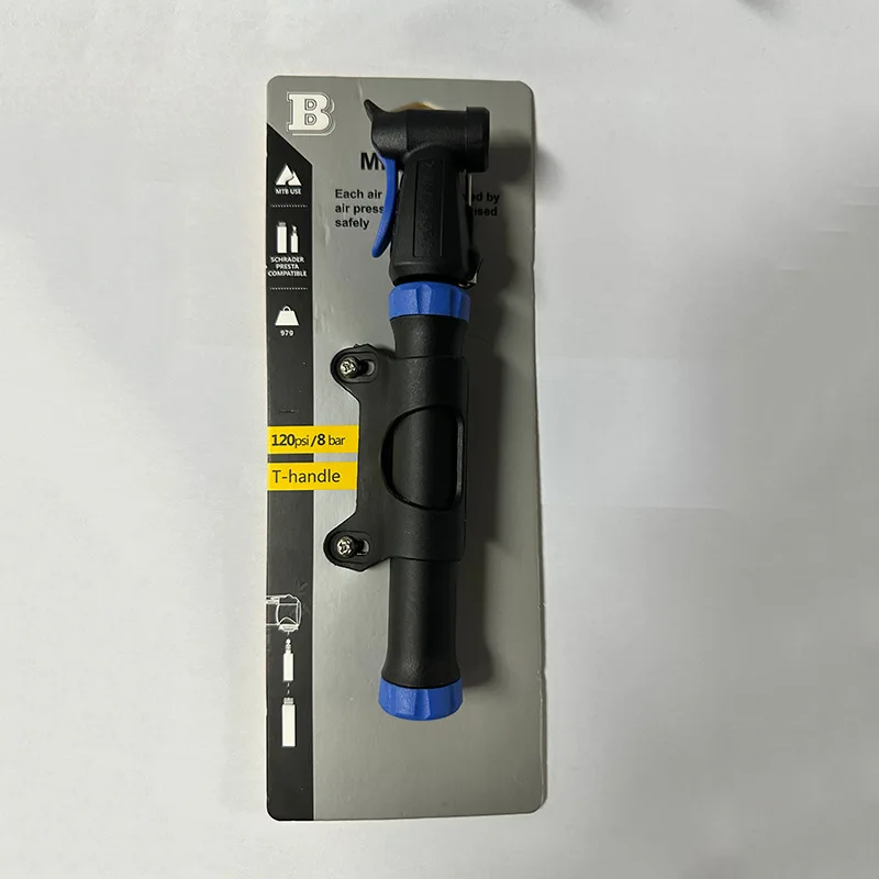 Mini Bicycle Pump High-pressure Portable Mini Mountain Bike Road Bike Hand Air Pump Bicycle Tire Inflator Bicycle Accessories