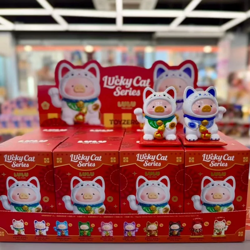 

Новая оригинальная серия Lulu The Piggy Lucky Cat: Настольная модель-сюрприз (Blind Box) для привлечения денег, подарки на Новый год, игрушки