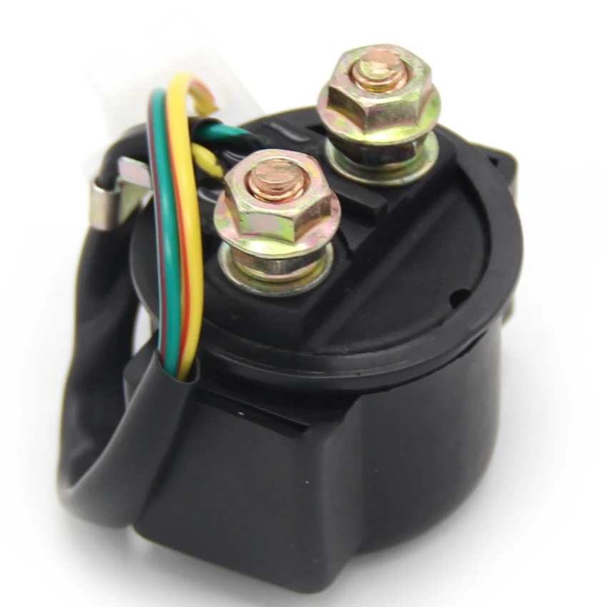Starter Relay Solenoid For Yamaha XZ550R YFM80 YFM100 YFM200 YFM225 YFM250 YFM350 YFM400 YFA125 YFP350 YFB250 YFM50 YFM80 YFM125