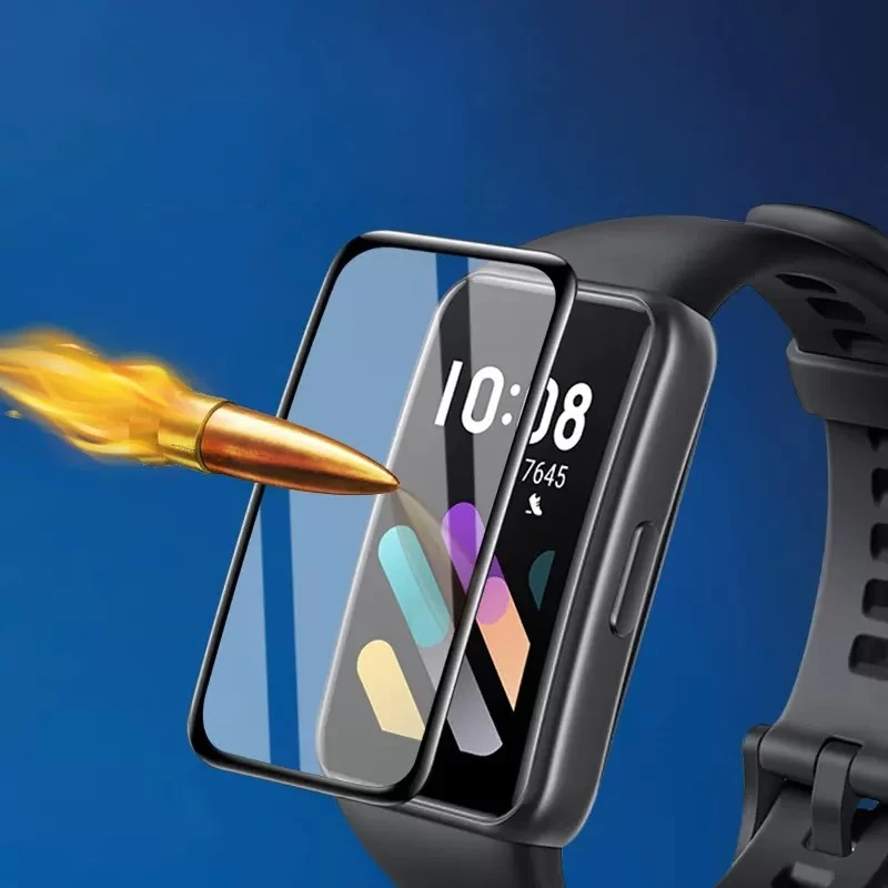 Folia ochronna Smartband do inteligentnej bransoletki Huawei TalkBand B6 B7 Osłona ekranu na nadgarstek Pełna folia bez szkła hartowanego