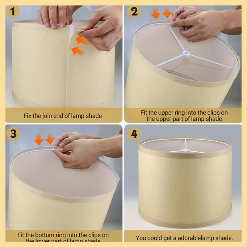 

Сменные тканевые абажуры для спальни, настольная лампа, торшер