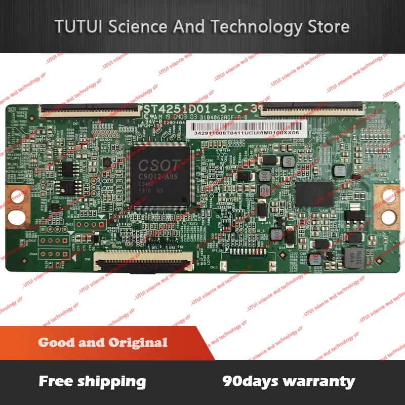 ST4251D01-3-C-3 T con Board for Xiaomi TCL TV L43M5-5S 43V2 ...etc. Equipment for Business Original Product Display Card for TV