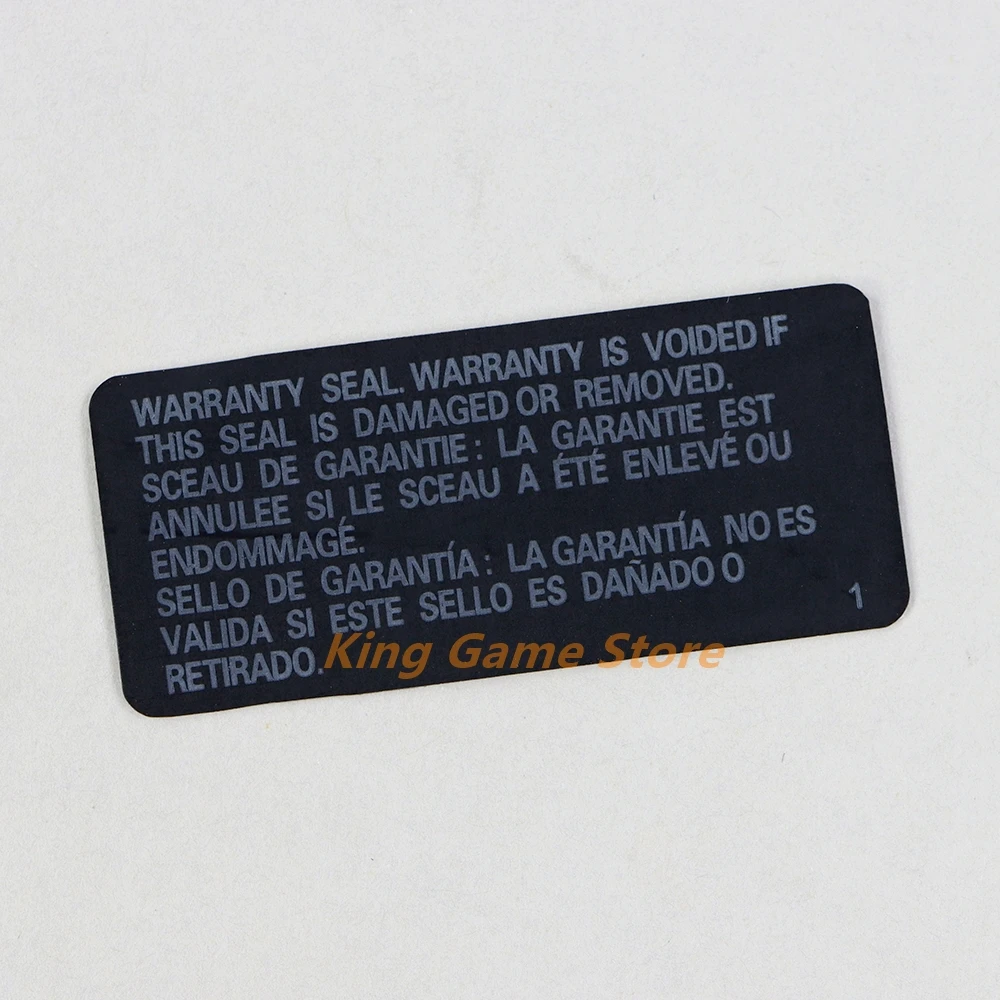Autocollant d'étiquette de sceau de sécurité pour coque de boîtier hôte, sceaux de garantie PS3, remplacement, 15 pièces
