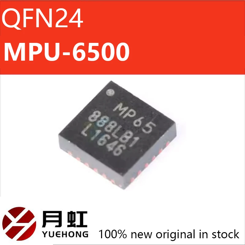 

Imported original MPU-6500 MPU-6500 package QFN24 accelerometer gyroscope 6-axis attitude sensor INVENSE