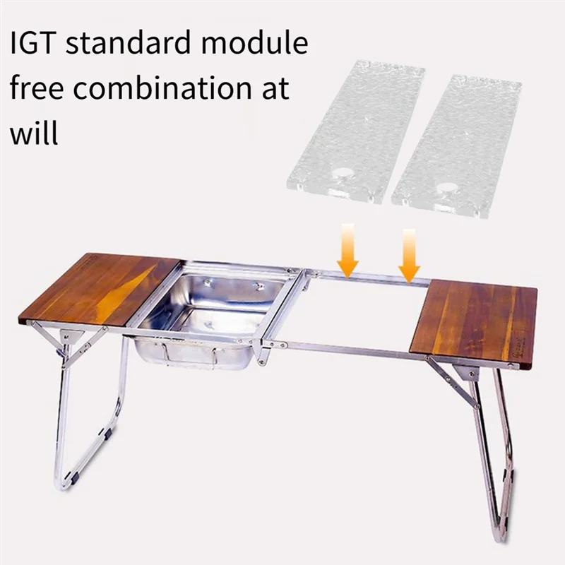 

Hot!Transparent Table Board Table Board For Outdoor Camping Table Connector Plate Table Shelf Picnic Desk Plate For IGT Series