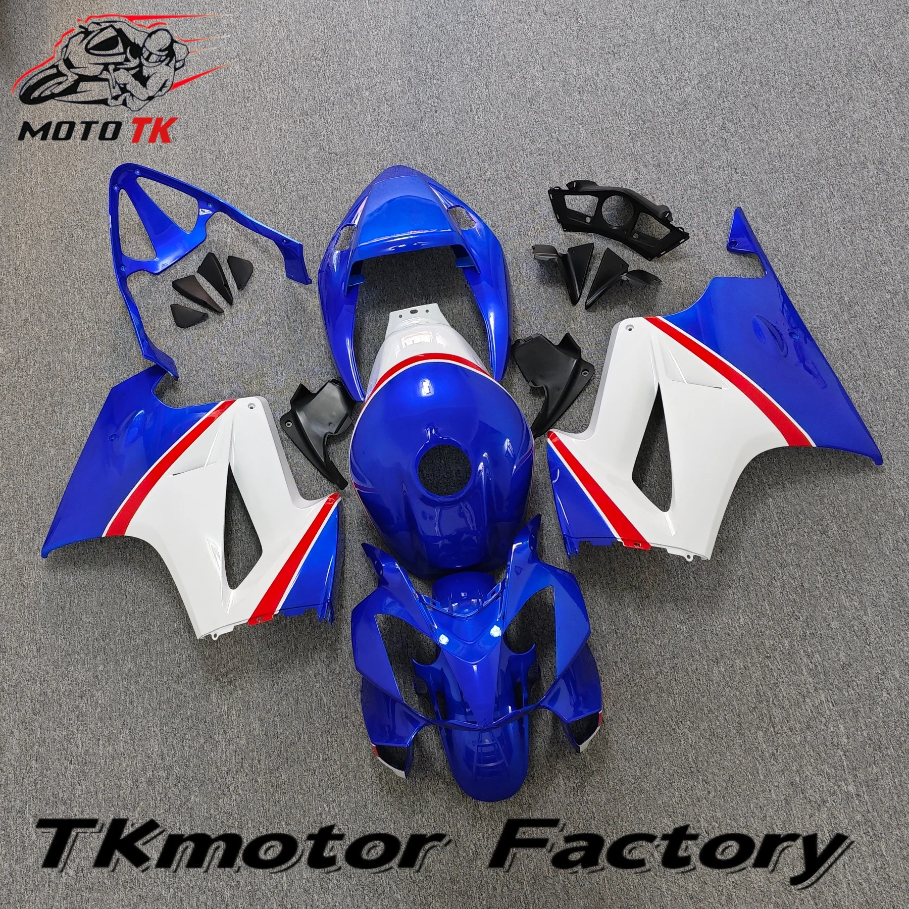 For VFR800 02 03 04 05 06 07 12 Fairing For Honda VFR 800 2002-2012 Silver Motorcycle Fairings Injection Molding