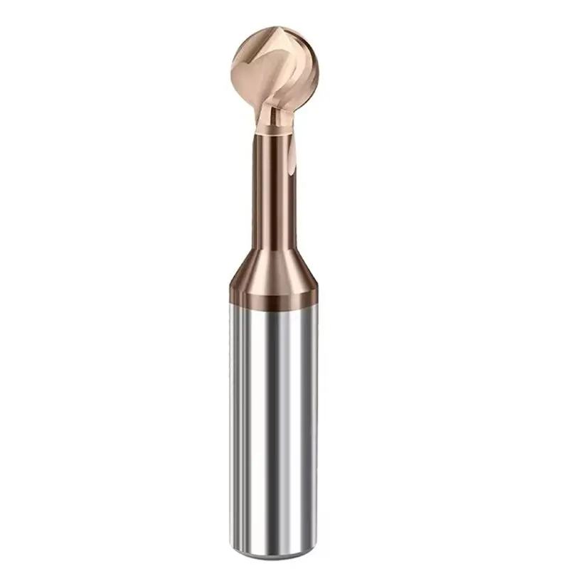 

BOFO Spherical T-Arch Lollipop End Mill- Solid Carbide 3D CNC Tools R1-R6 For Steel And Aluminum B