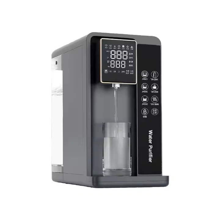 2026 Intelligent Multi Function Counter Top Hydrogen Water Dispenser Hot/Cold Alkaline Water Purifier