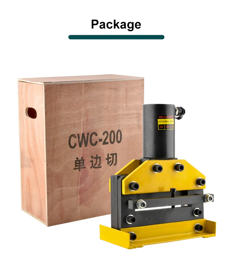 

Brand New CWC-200 Hydraulic Copper Busbar Cutting Machine 200mm