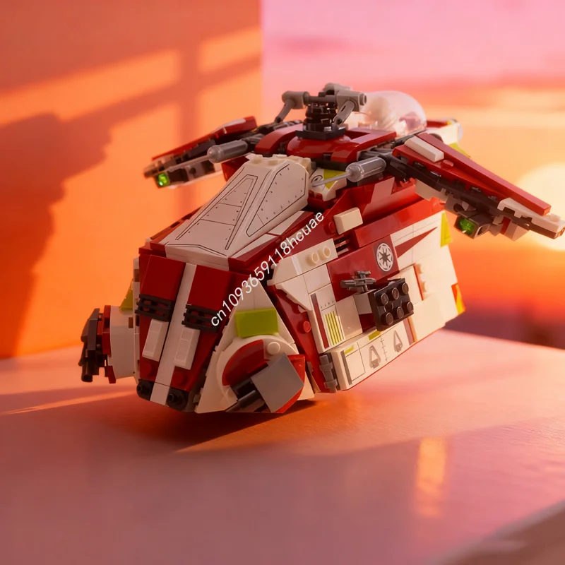 503 قطعة MOC جمهورية استنساخ المكوك ستار نموذج اللبنات العمارة اللعب DIY بها بنفسك فكرة الإبداعية الاطفال هدايا عيد الميلاد عيد الميلاد #1