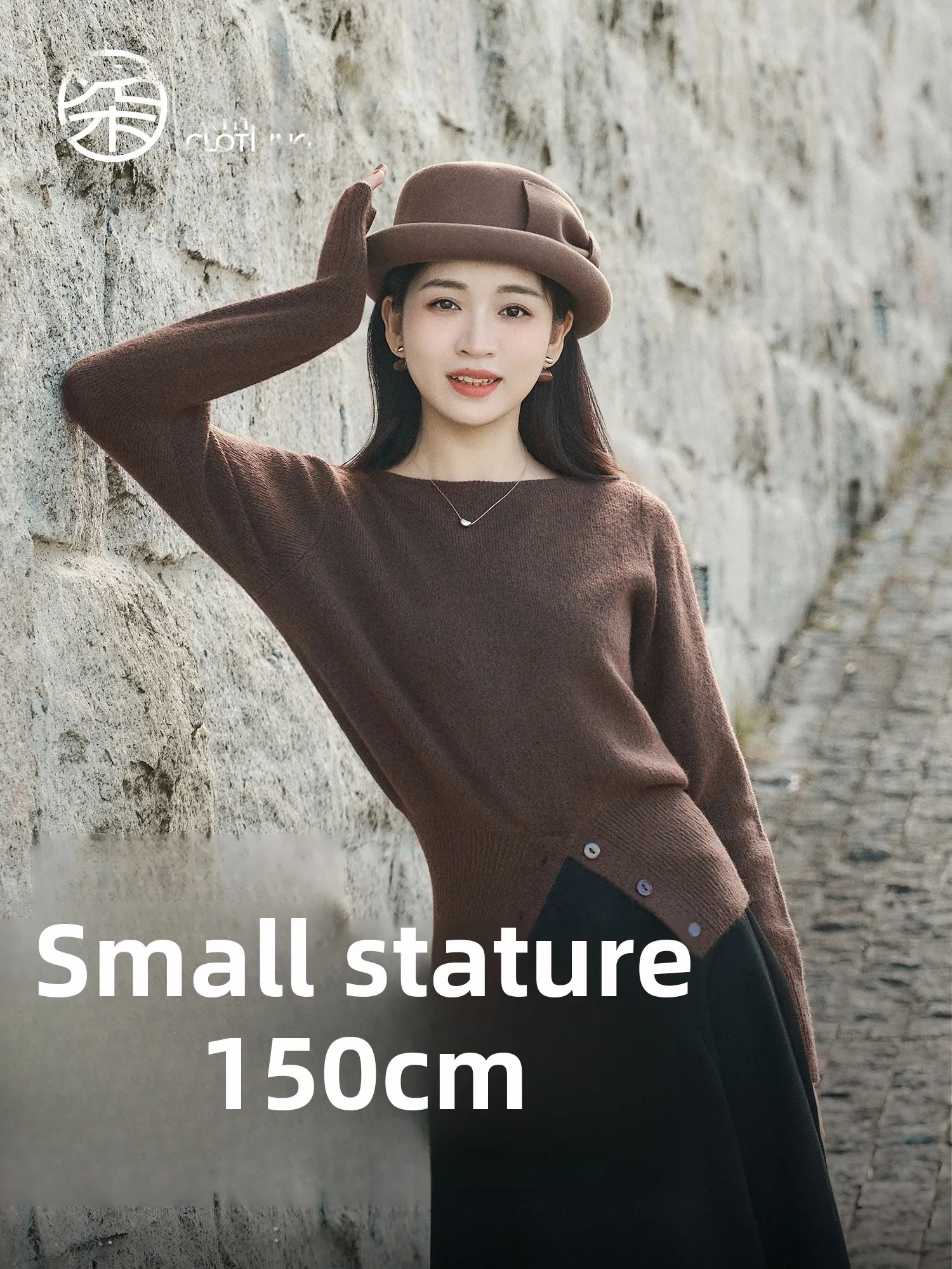 

Женский вязаный свитер премиум-класса, осенне-зимний модный свободный крой, длинный пуловер Sve Crew Ne, повседневная одежда из смеси шерсти