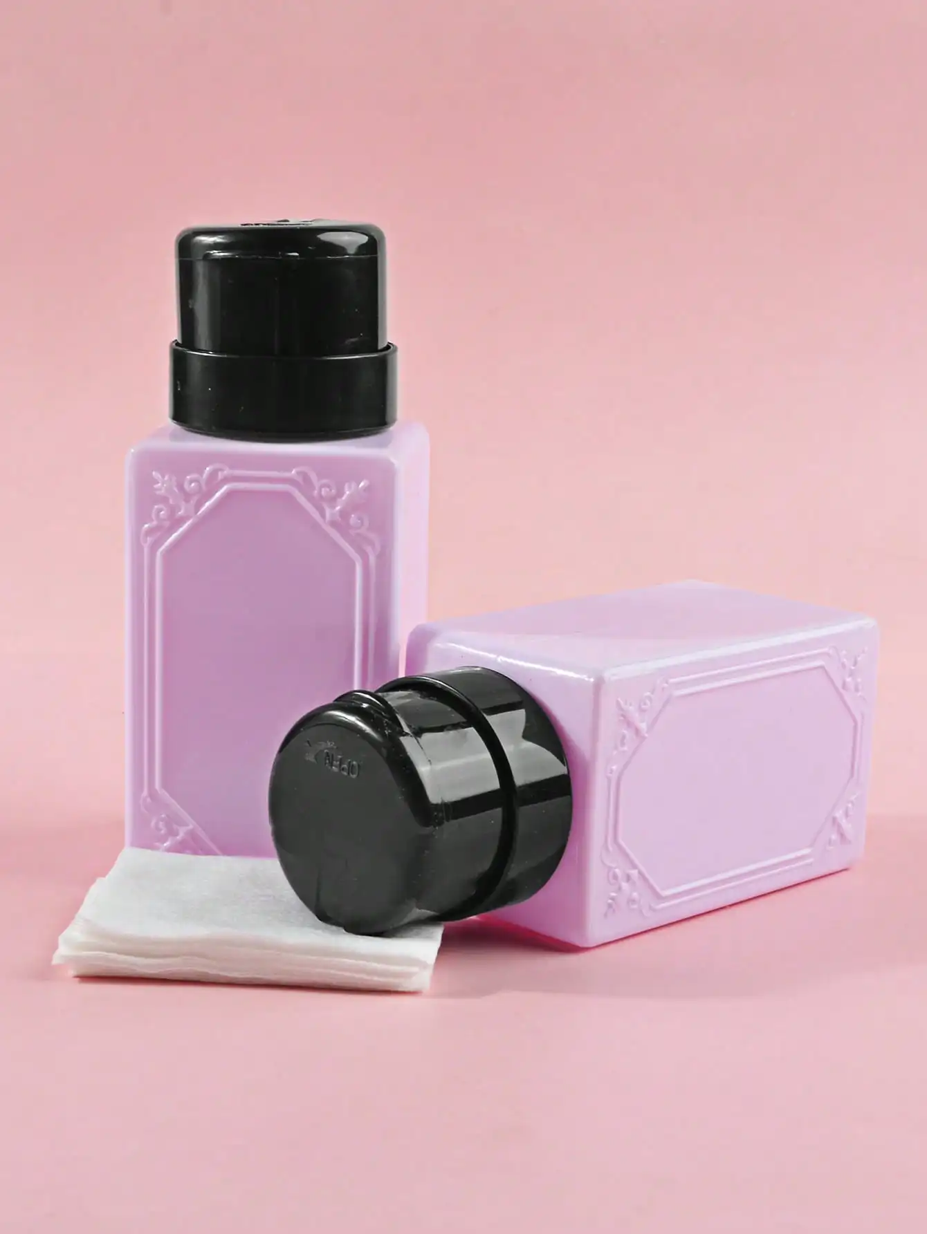 230ml Nail Art Press Bottle Nail Refillable Bottles Empty Press Pump Dispenser Nail Polish Remover Cleaner Makeup Bottle Tools