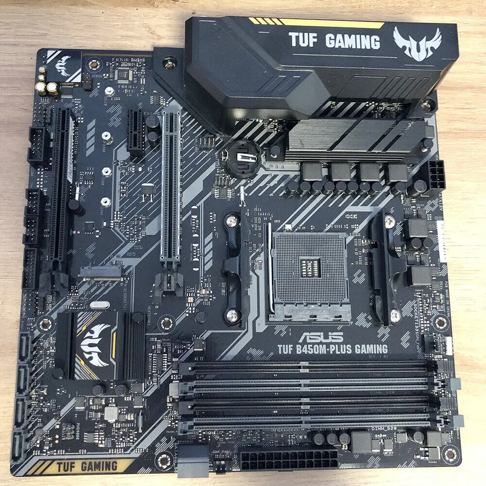 For ASUS AMD TUF B450M-PLUS Gaming Motherboard AM4 B450 mATX motherboard DDR4