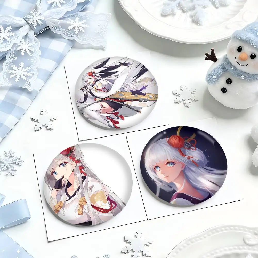 Shoukaku  Anime round badges, brooches, clothing accessories, birthday gifts, anime conventions