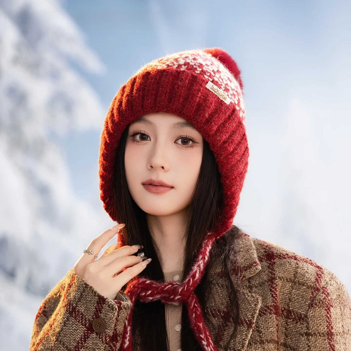 cappello-in-maglia-ufficiale-charlie-kelli-caldo-e-protettivo-per-le-orecchie-ideale-per-l'inverno-modello-rotondo-non-pieghevole-stile-dolce-e-carino