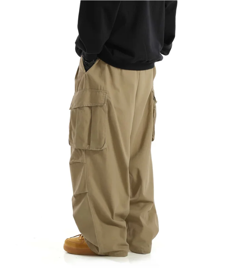 Men's Single-Piece Trousers, Fitness, Cycling, Outdoor Hiking, Swimming, Comfortable Trousers, Running, Quick-Drying, Cool, Breathable, Sweat-Absorbent, Plain Trousers - Image 2