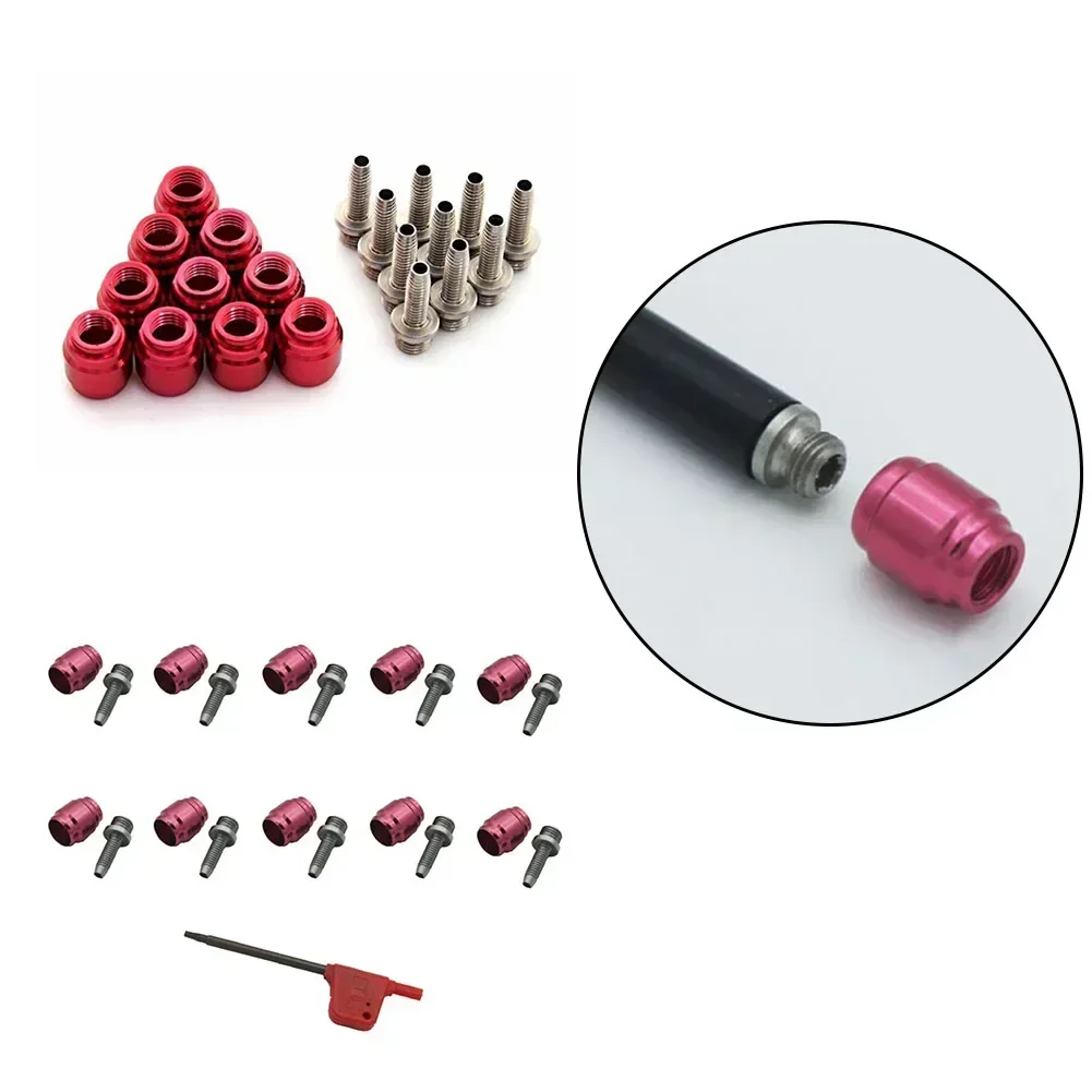 

10 Set Loading Head Tube Brake Oil Needle Olive Head For-Stealthamajig Quickly Installation Hydraulic Disc Brake Parts Bike Part