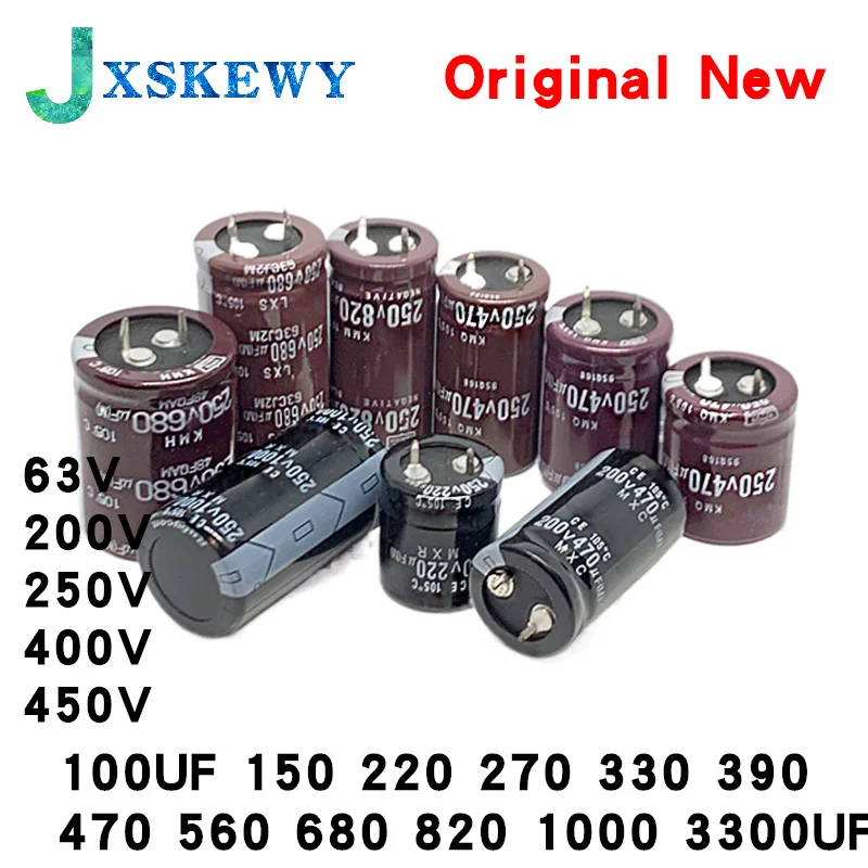 

2PCS/Lot 22000uf 25V 35v 50v 63v Aluminum Electrolytic Capacitor