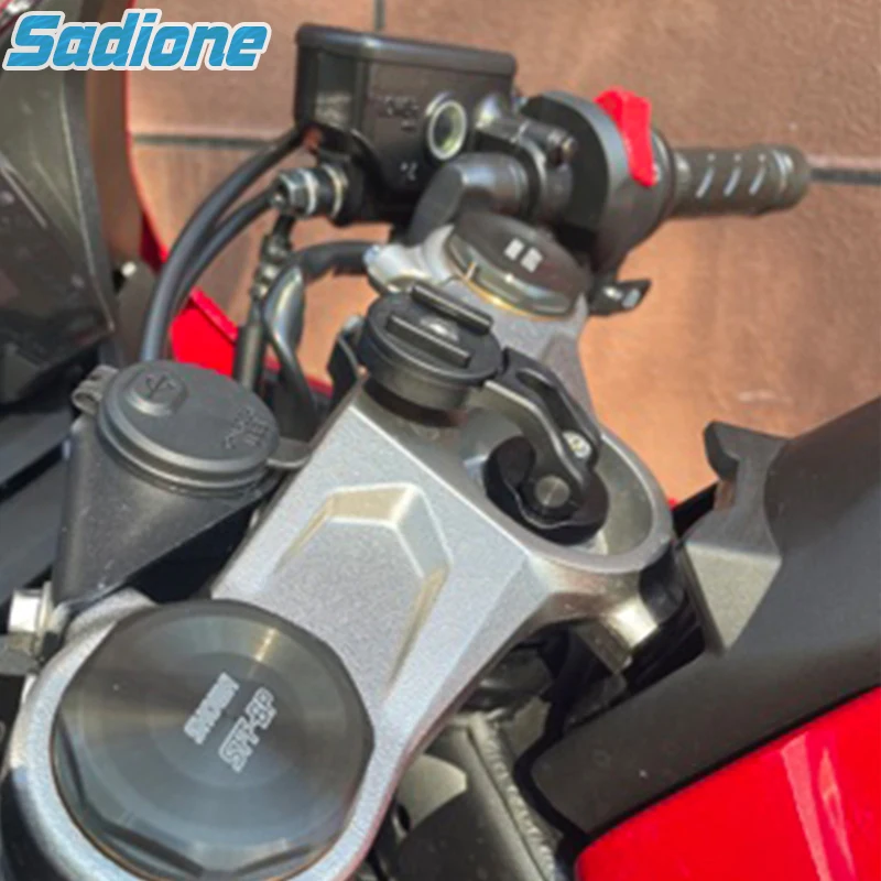 For Honda CBR650R Navigation Mobile Phone Holder Triple Tree Fork Clamp Stem Mount Motorrad Motorcycle Cellphone Stand Support - náhled 4