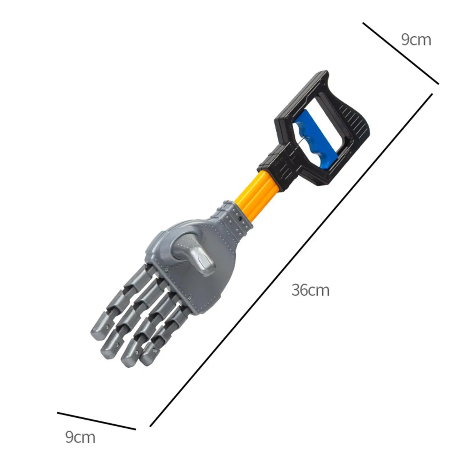 Robot mano e artiglio robotico divertente mano occhio coordinazione giocattolo divertimento apprendimento precoce forte presa strumento artiglio robotico per bambini adulti