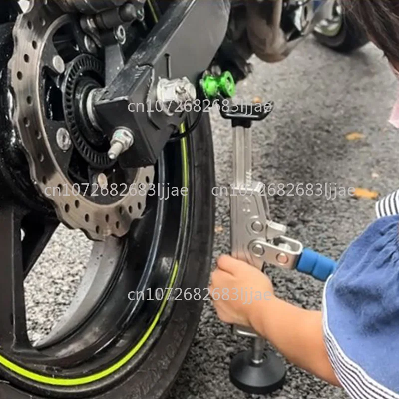portable-motorcycle-jack-frame-lifting-double-rocker-arm-chain-washing-tire-removal-and-maintenance-universal