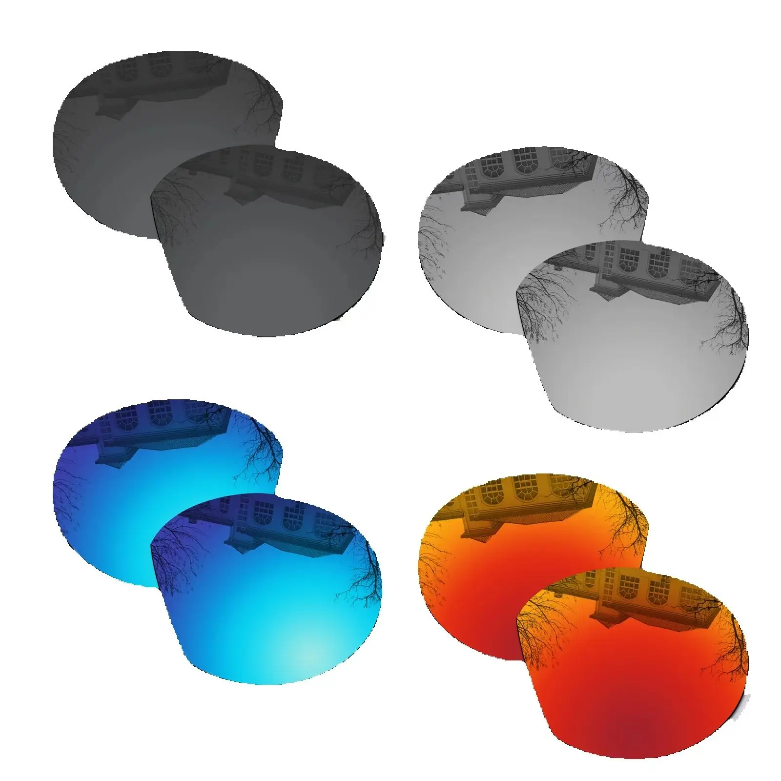 

EZReplace Polarized Replacement Lenses Compatible With OAKLEY HSTN OO9464 - 52mm Sunglasses