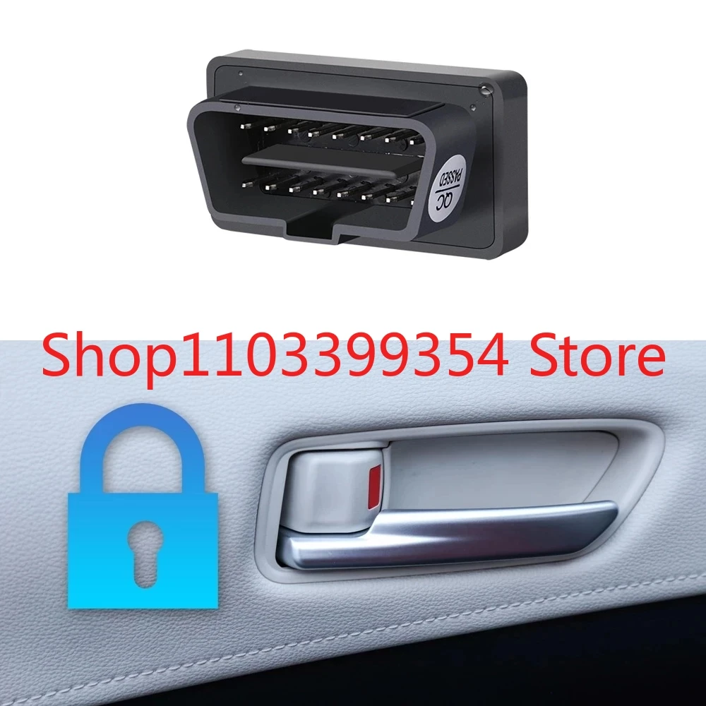 1pc For Toyota Corolla E210 2019-2021 Auto OBD Speed Lock Car Door Close Device Automatic Locking Device Closer Open Unlock Smar