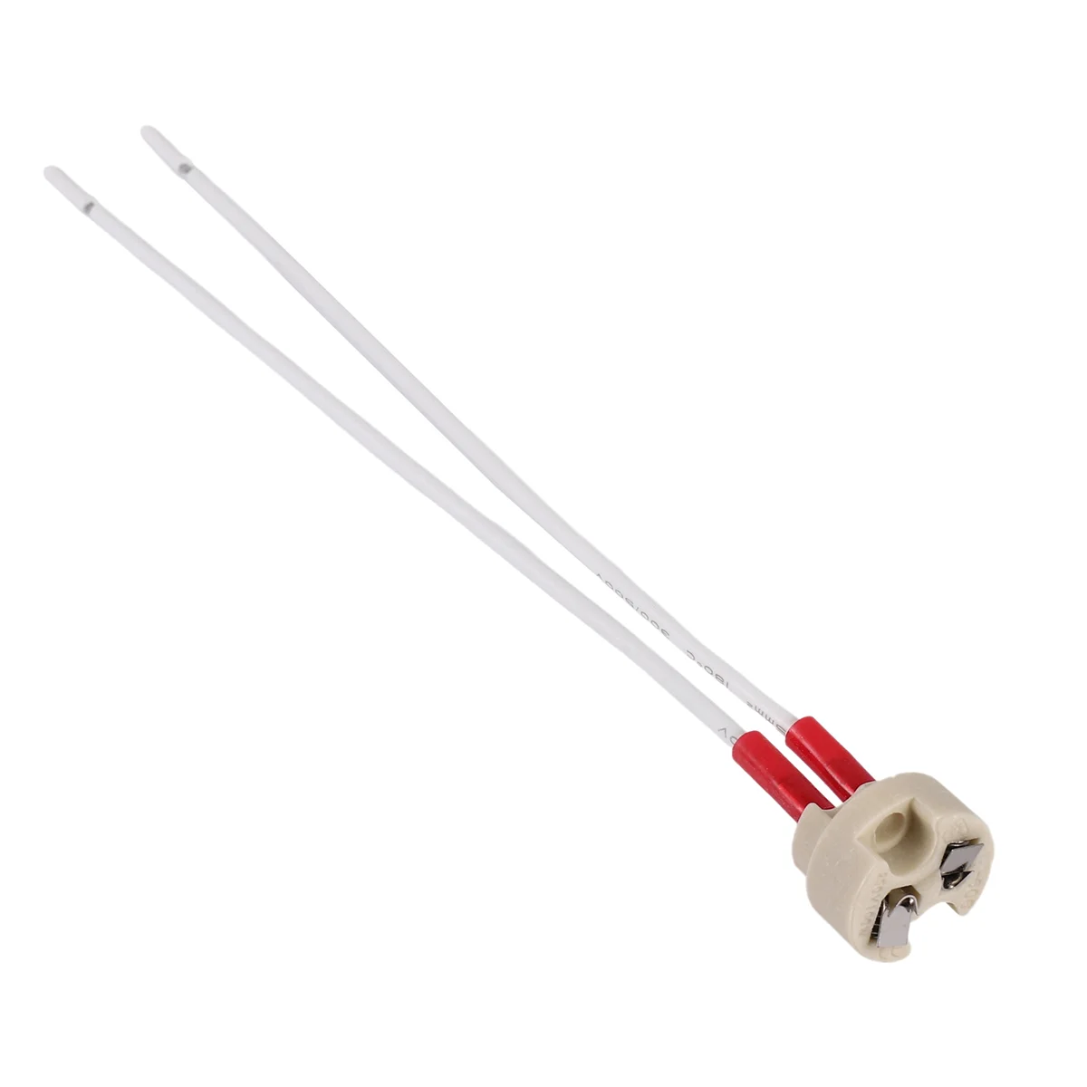 Conector de cable principal de cable de cerámica con base de soporte de bombilla LED halógena con enchufe MR16/GU5.3
