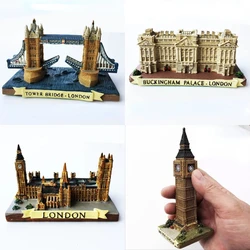 England Travelling Souvenirs Figurines Buckingham Palace London Tower Bridge The Houses of Parliament Miniatures Birthday Gifts