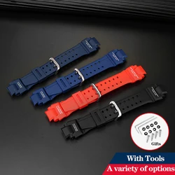 Hot sale Silicone Strap 28*15mm For Casio GW-4000/GA-1000/GW-A1000/GW-A1100/G-1400 Rubber wristband smart Watch accessories belt