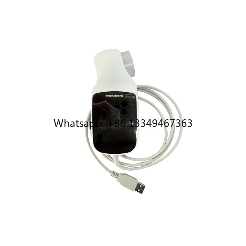 Hot Sale High Accuracy Portable Spirometer Digital Lung Breathing Diagnostic for Clinic & Home Use