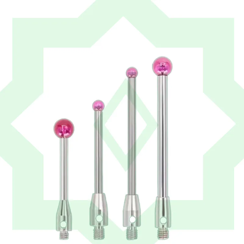 

M2/M3 Three coordinate Ruby Probe 0.5/1.0mm Ball Head Probe Three dimensional Measuring Instrument Probe Accessories