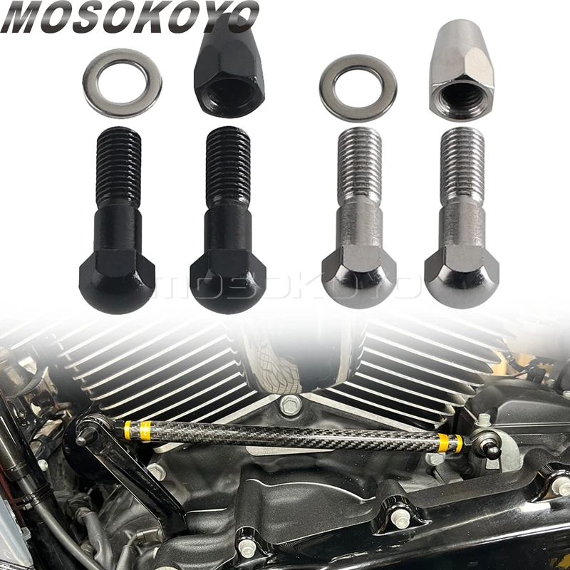 Motorcycle Shift Linkage Mounting Bolt Screws For Harley Softail Breakout FXBR FXBRS Slim Springer Custom Deuce Heritage Classic