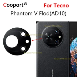 Coopart Rear Back Camera Glass Lens Cover For Tecno Phantom V Fold Replacement With Adhesive Sticker AD10