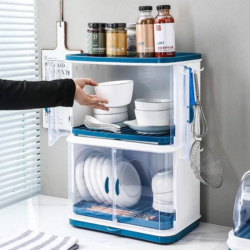 

Многоуровневый кухонный органайзер для хранения посуды и тарелок с функцией сушки, для домашнего использования, в скандинавском стиле