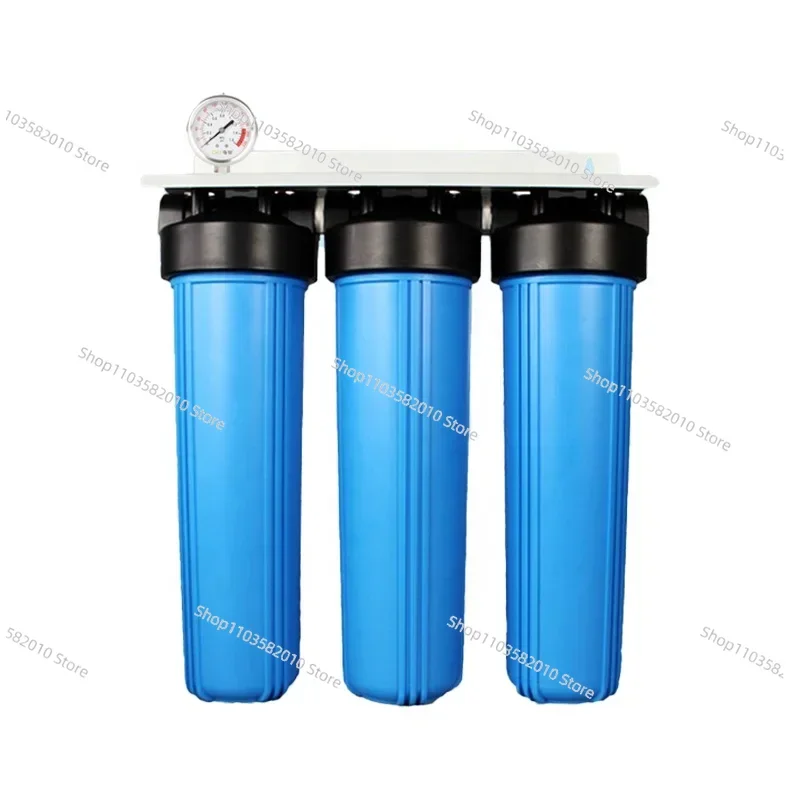 Water Filter Whole house 20 Inches PP+CTO+UDF Jumbo Water Purifier Three Stage Pre-filter