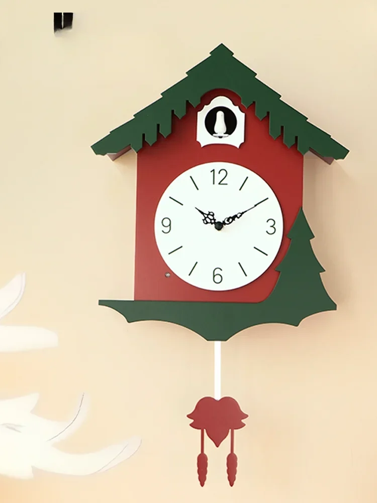 

Cuckoo wall clock living room clock creative cuckoo pendulum decoration quartz