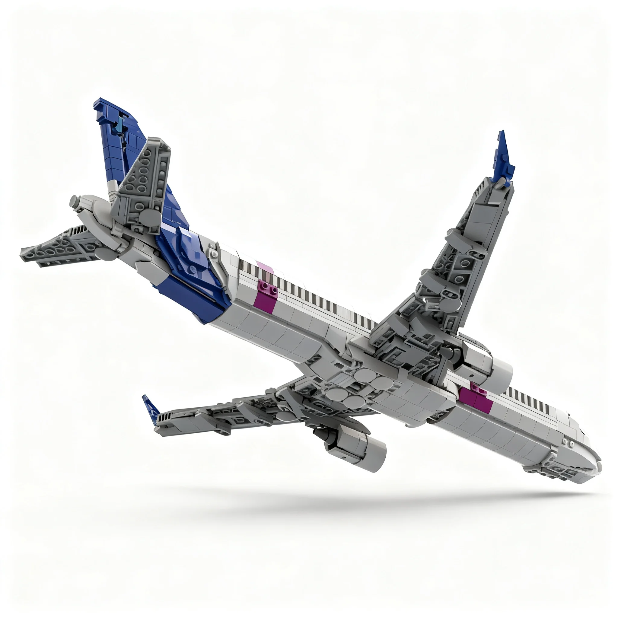 Art Craft Building - 1254 pezzi MOC Airbuss A321 XLR