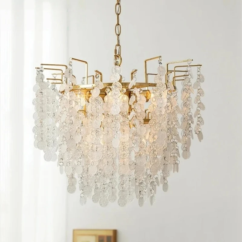 

Современные хрустальные люстры-ветви для спальни, роскошные светодиодные люстры K9 для девичьей комнаты, скандинавские светильники для комнаты