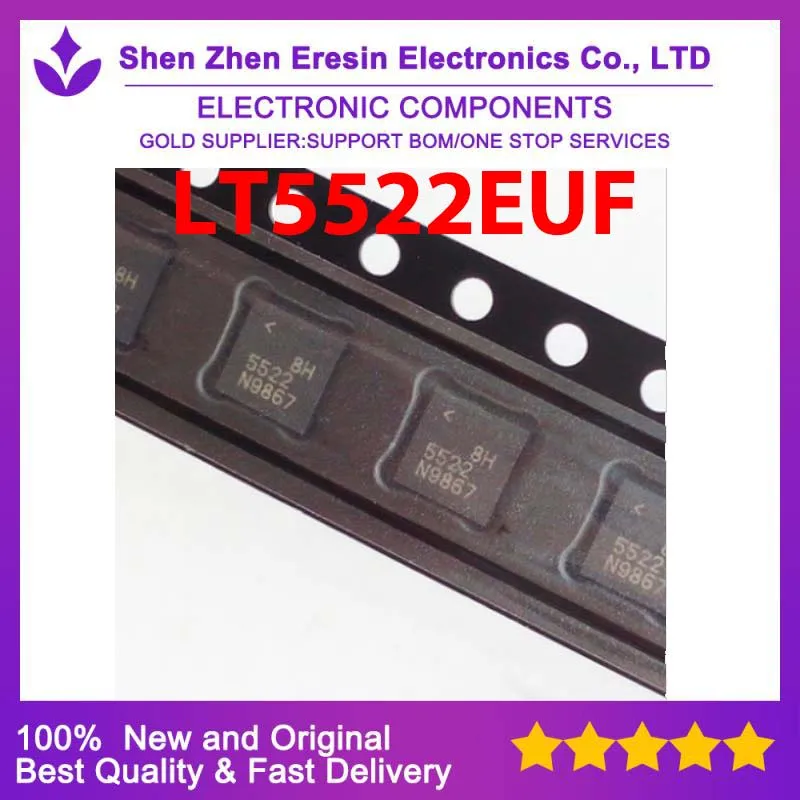 

Free shipping 10PCS/LOT LT5522EUF DFN16 New and original