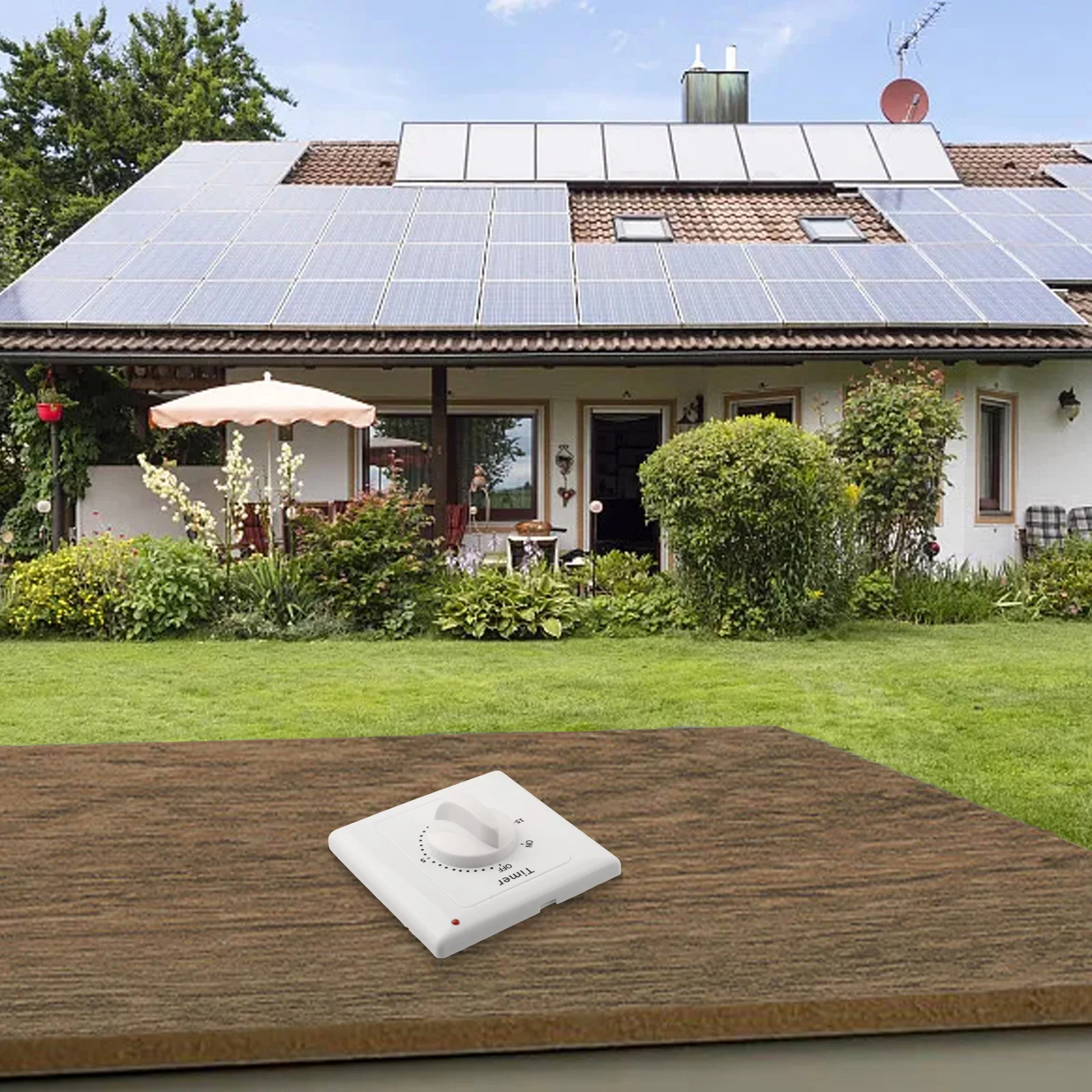 Electronic Timer Countdown Timer LED Indicator Mechanical And Electronic Multi-purpose Precise Time Control Easy Installation