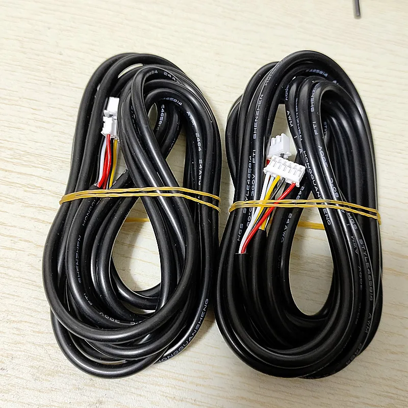 3M 2pcs/set Nema 17 Stepper Motor Cable 4Pin XH2.54 To 6Pin PH2.0