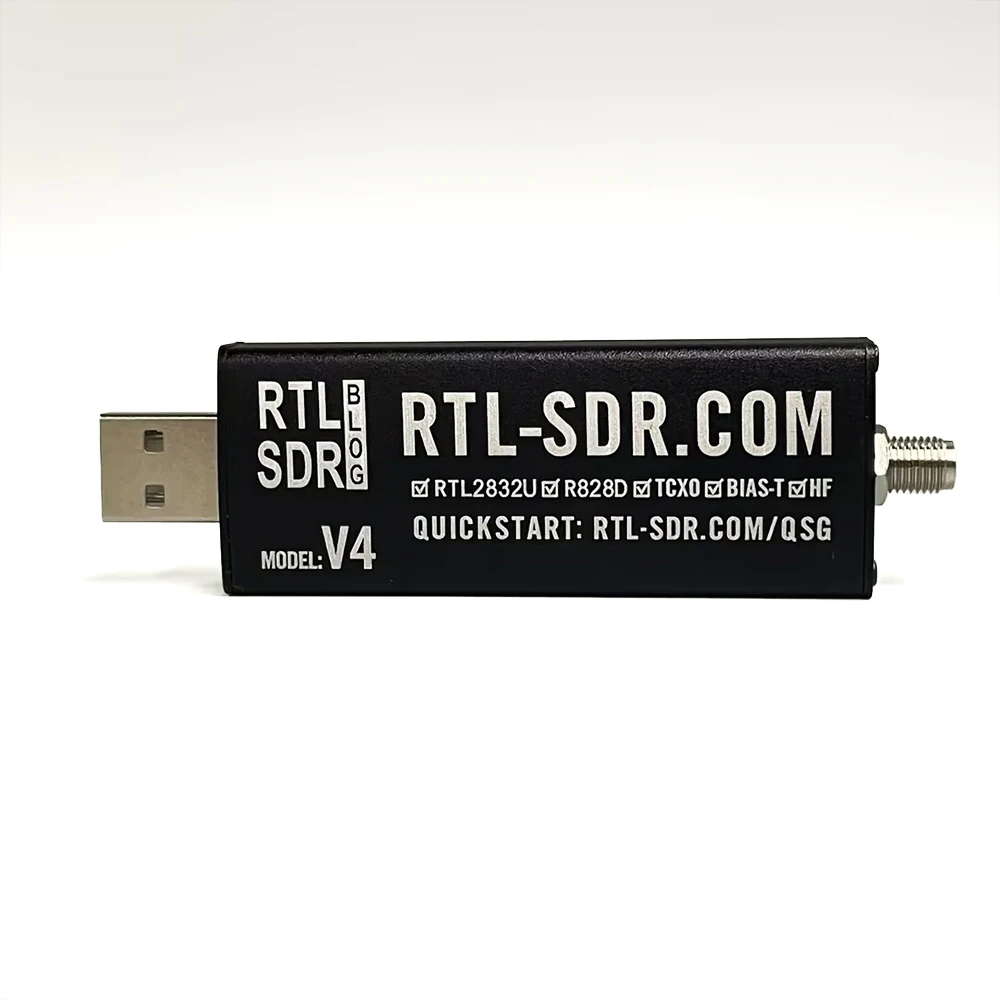 HTOOL SDR V4 Software Defined Radio Receiver RTL-SDR V4 RTL2832U 1PPM TCXO HF BiasT SMA Software Defined Radio + Antenna